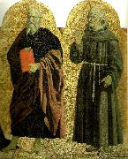 Piero della Francesca sts andrew and bernardino of siena from the polyptych of the misericordia china oil painting reproduction